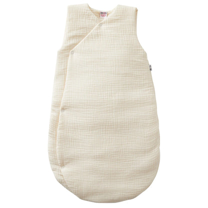 Gigoteuse forme kimono double gaze PERSONNALISÉE - Mousse de lait