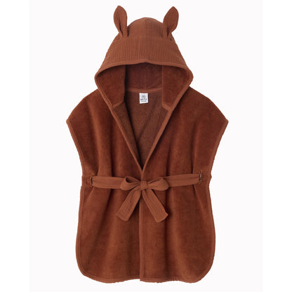 Peignoir bambou et gaze de coton PERSONNALISÉ - Toffee