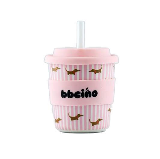 Tasse à paille 240ml - Dash in pink